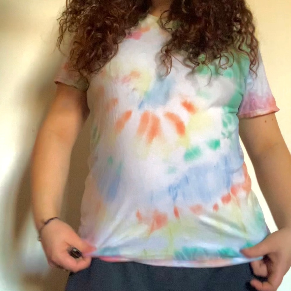 Homemade Tie Dye T shirt, Medium